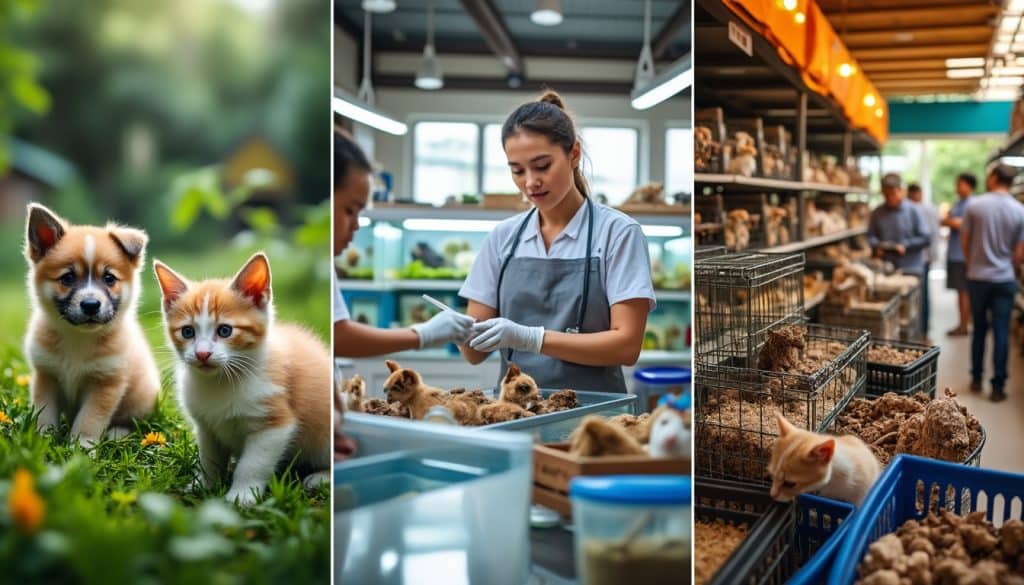Éleveur, animalerie ou bourse : ce que chaque circuit implique