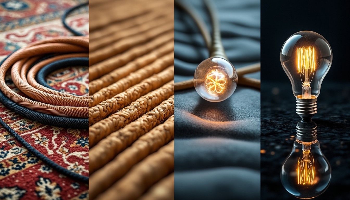 Tapis, câble, ampoule ou céramique : ce que chaque source apporte