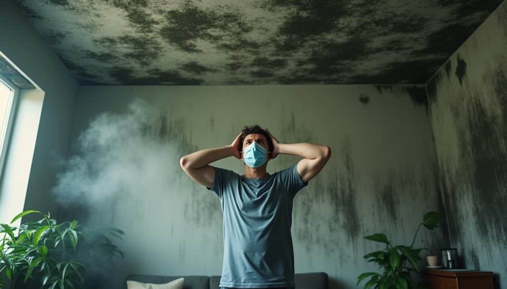 Trop d&rsquo;humidité : moisissures et problèmes respiratoires