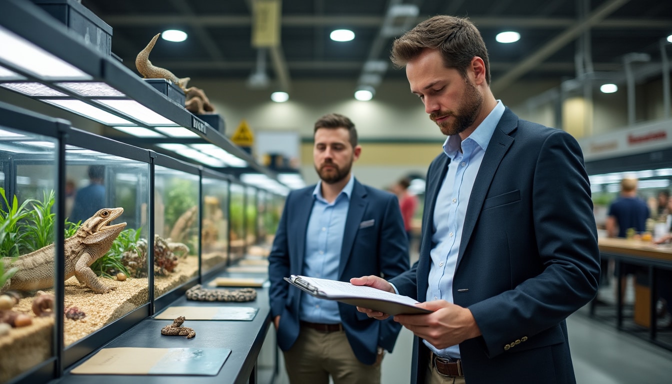 Bourses aux reptiles : ce que la réglementation encadre