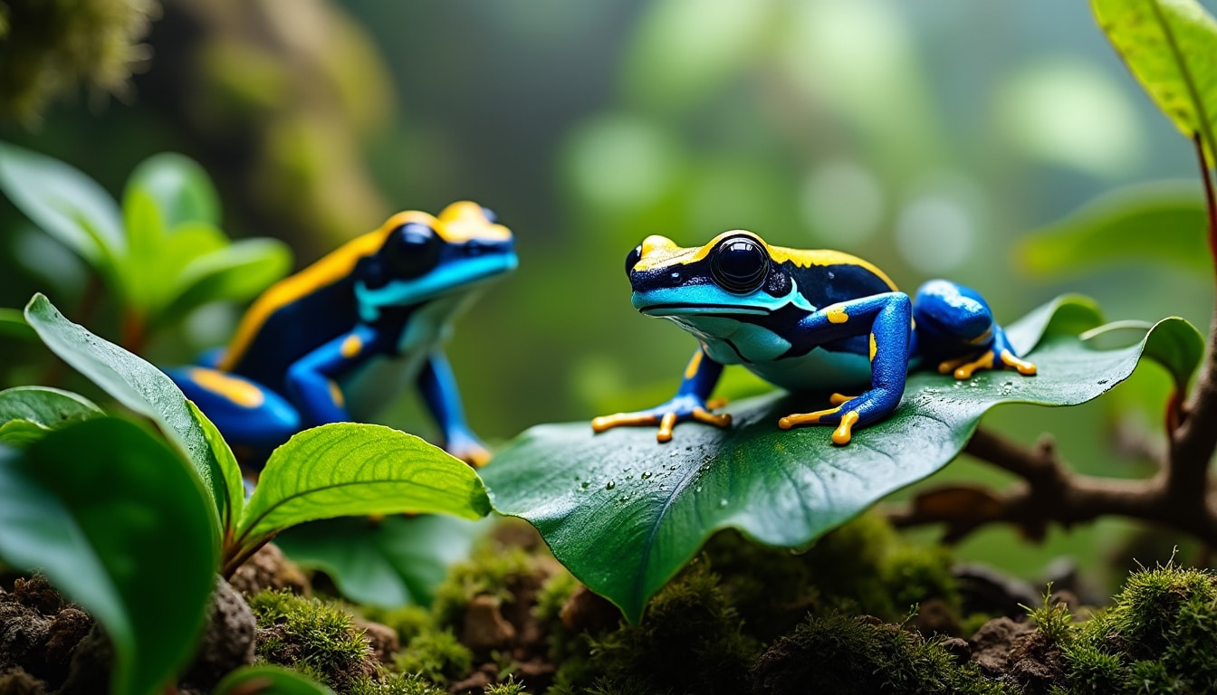 Dendrobates : couleur, captivité et toxicité réelle