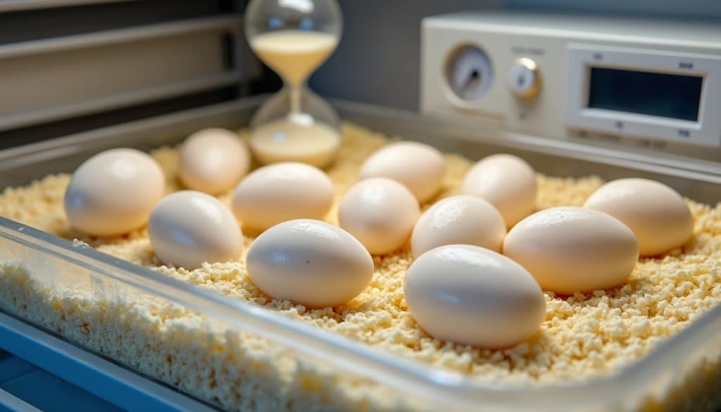 Incubation des œufs : température, substrat et durée